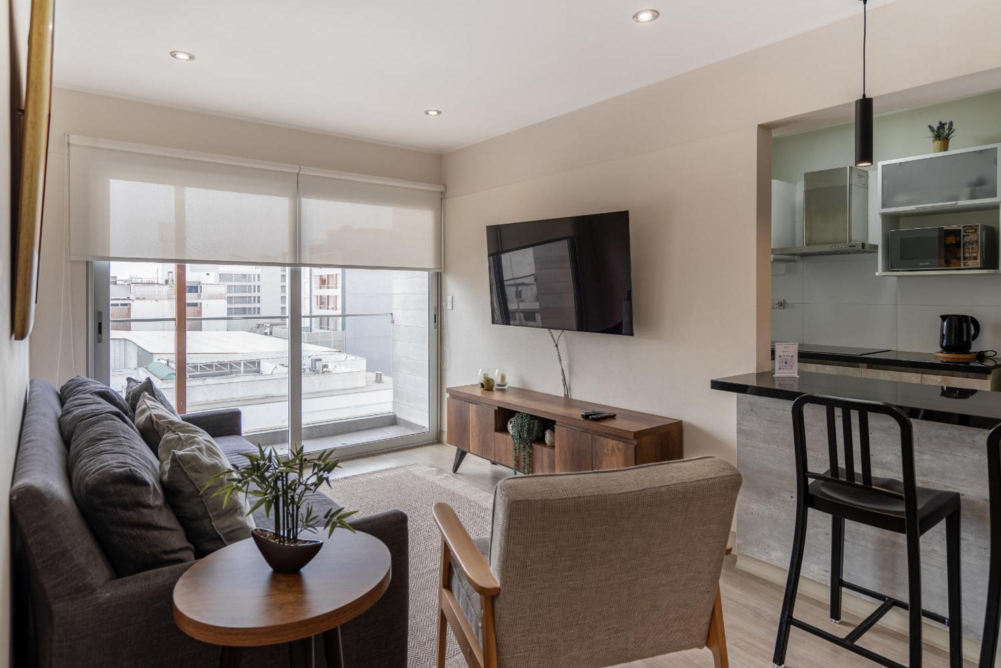 Modern 1Br Loft Close To The Seawalk Of Miraflores Lima Extérieur photo