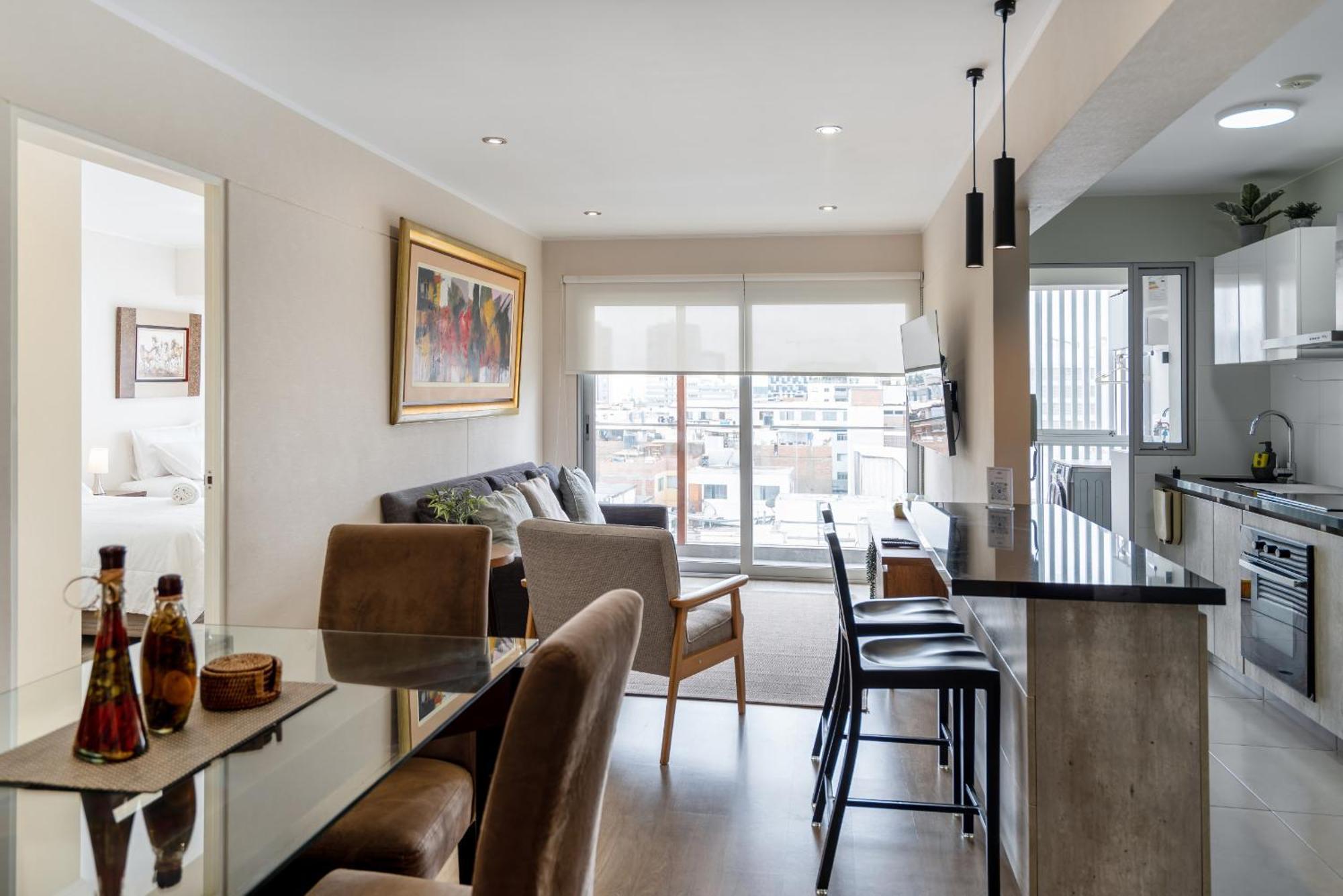 Modern 1Br Loft Close To The Seawalk Of Miraflores Lima Extérieur photo